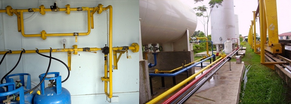 Thiết kế và thi công lắp đặt hệ thống gas
